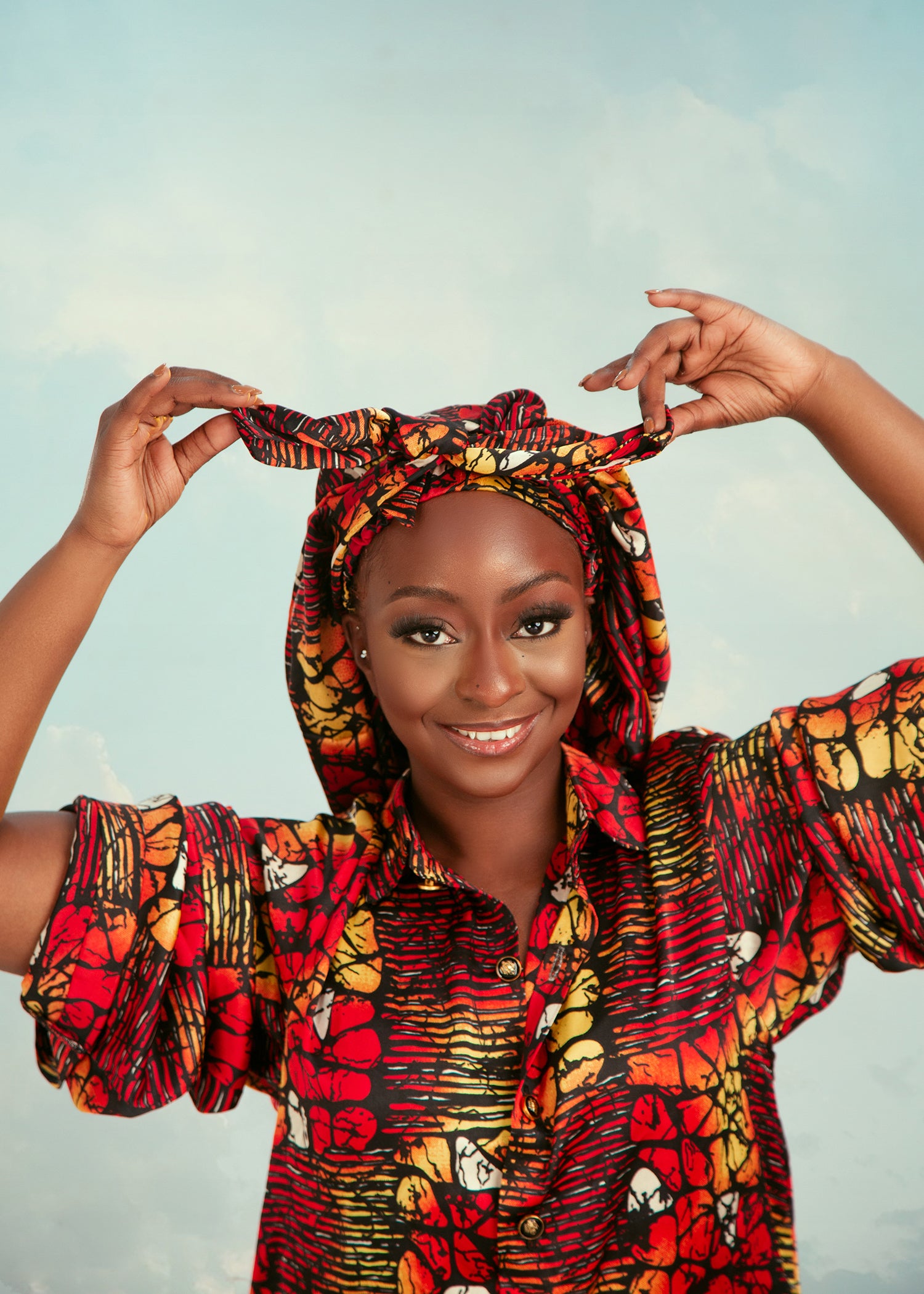 Jasmine- Hair bonnet