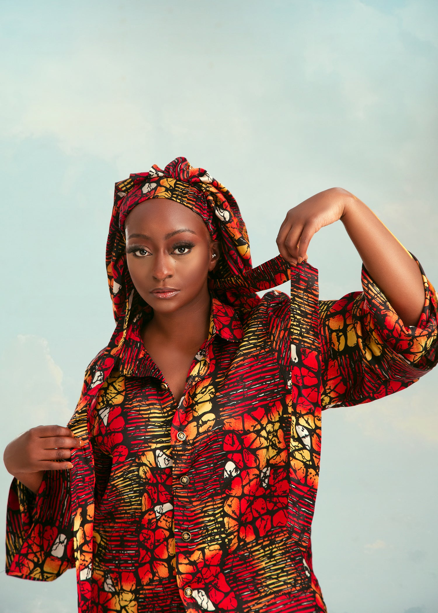 Jasmine- Hair bonnet