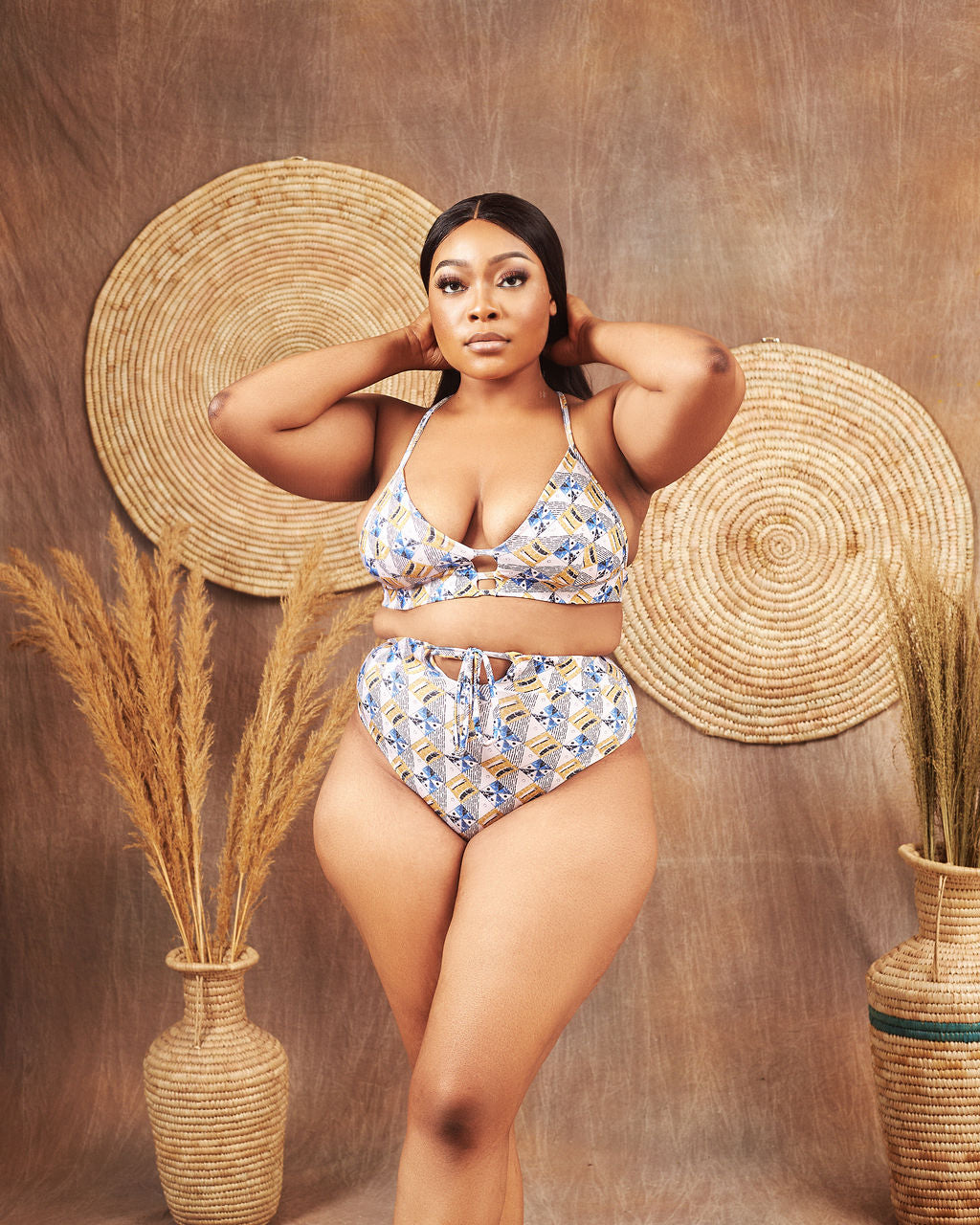 Zain: Pastel Blue Bikini Bottom