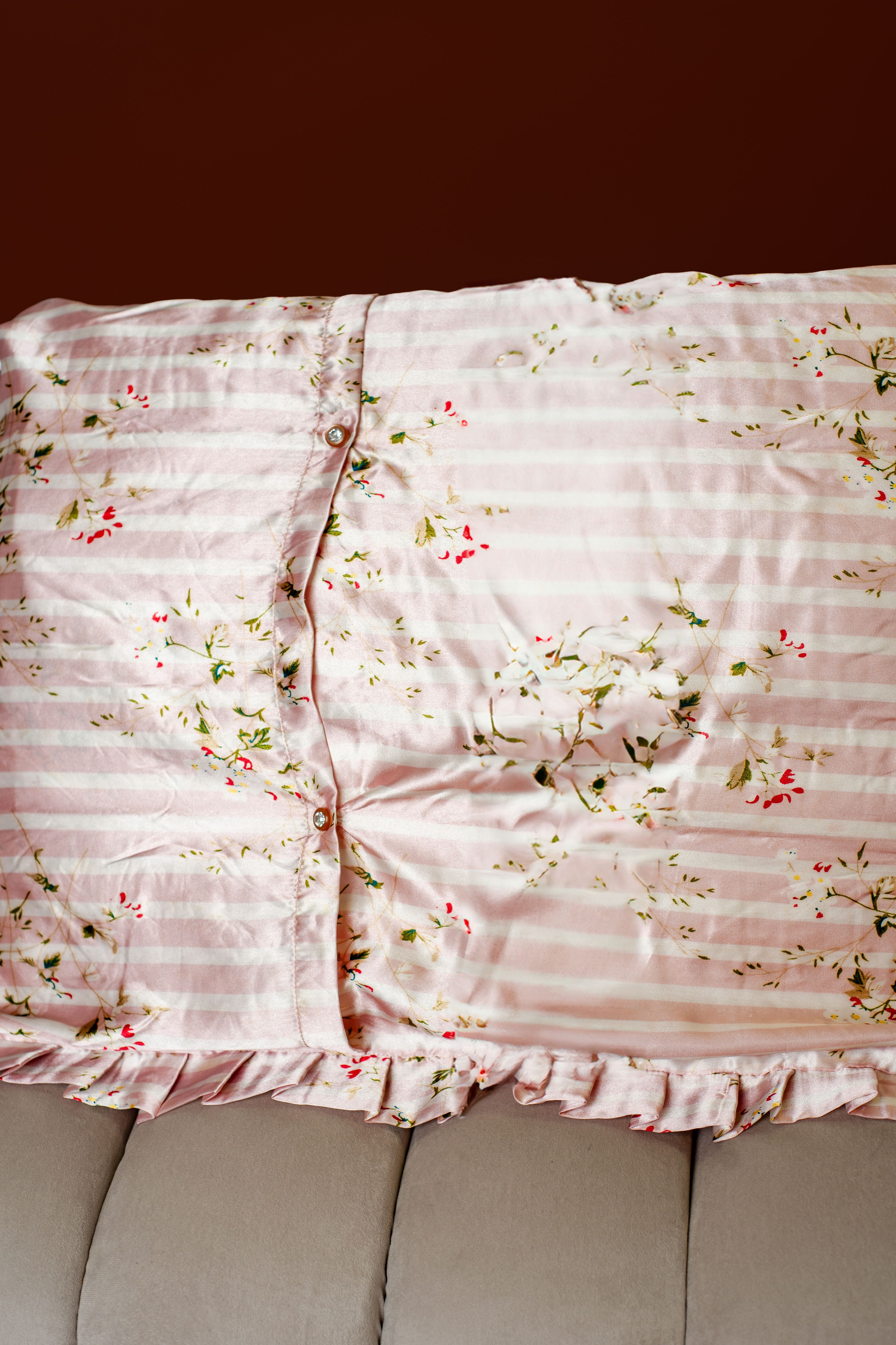 Bloom Bundle- Pillow Case, Hair Bonnet